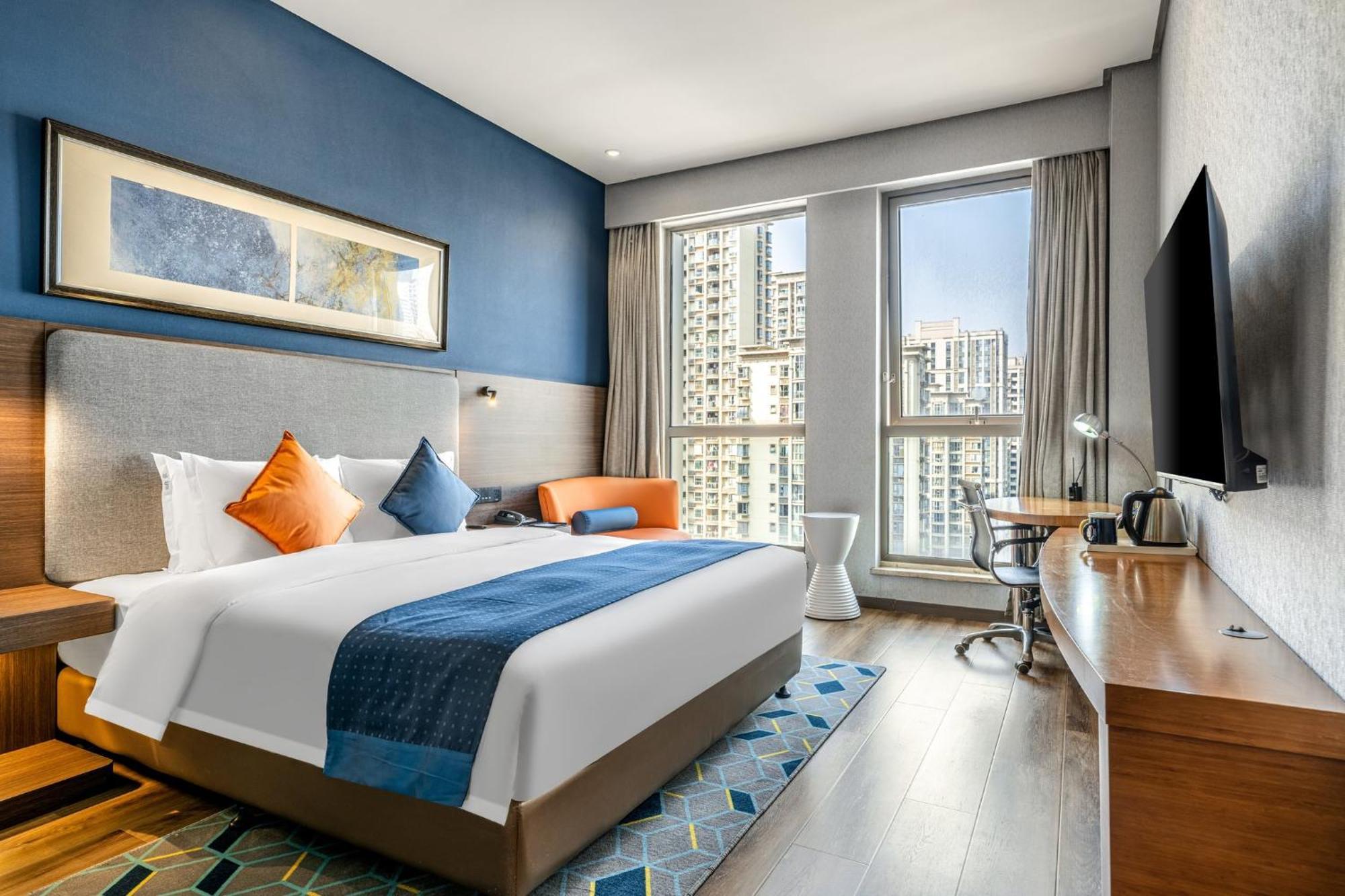 Holiday Inn Express Chongqing Guanyinqiao By Ihg Zewnętrze zdjęcie